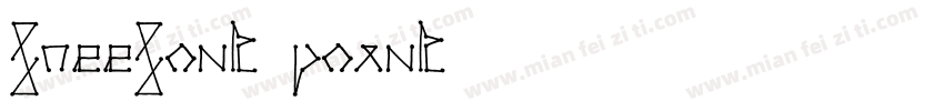 freefont point字体转换